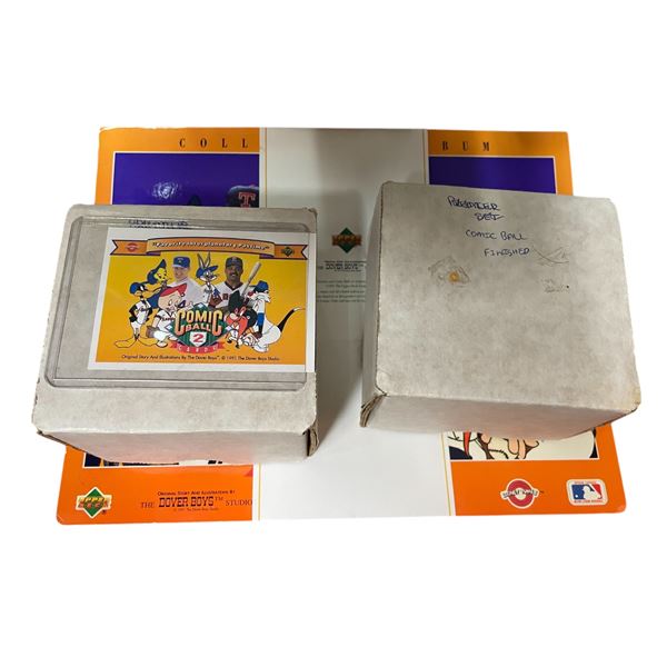 Assorted Looney Tunes Baseball Cards  & Collectors Albums