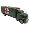 Image 1 : Vintage U.S Army Ambulance Friction Toy With Siren, In Original Box