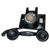 Image 2 : Vintage Black Rotary Wall Telephone