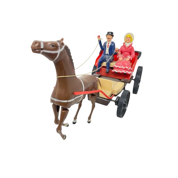 Vintage Plastic Carriage Toy