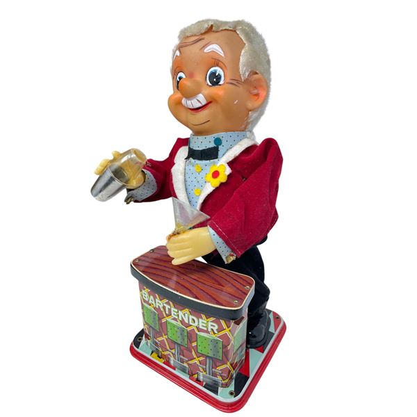 Vintage Battery Operated Bartender, In Original Box