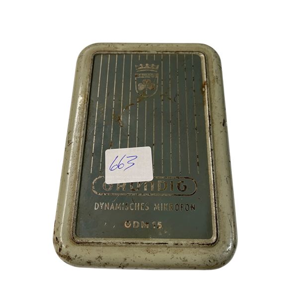 Vintage Grundig Metal Case