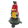 Image 3 : Cast Metal Mechanical Clown Bank