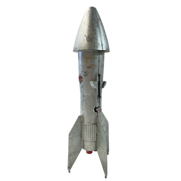 Vintage Astro Rocket Coin Bank