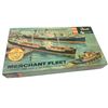 Image 1 : Vintage Revell Merchants Ship Model Kit (3 Merchant Ship Model Kits To Build), In Original Box