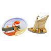 Image 1 : Pin Up Girl Serving Tray & Wooden Model Boat