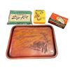 Image 1 : Assorted Vintage Collectibles, Zip Kit, Cob Pipe, Travel Iron, Etc..