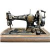 Image 1 : Vintage Joseph Watson & Sons Sewing Machine, In Original Case With Key