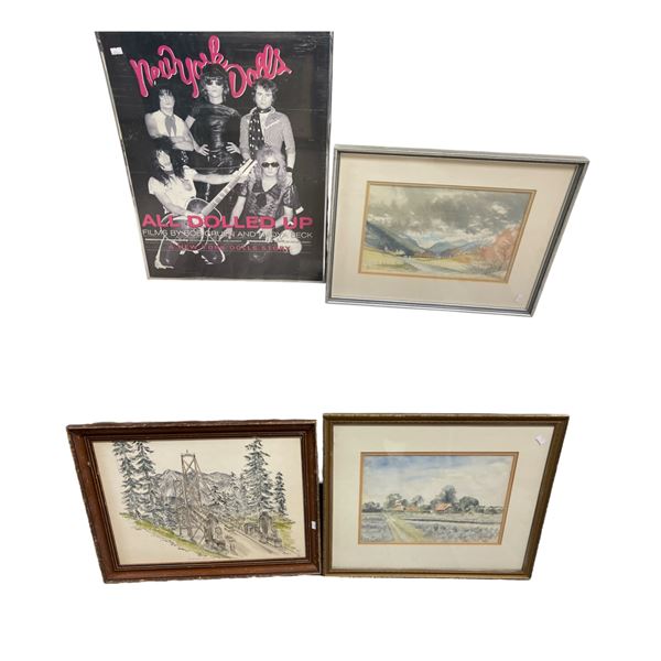 Assorted Framed Prints