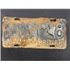 Image 2 : 1950 British Columbia License Plate