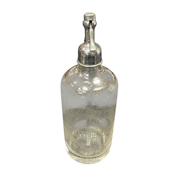 Vintage Orange Crush Bing Hamton Syrup Bottle