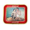 Image 1 : 1934 Original Johnny Weissmuller Scarce Original Coca Cola Tray
