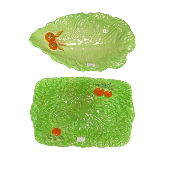 Pair Of Tomato Ware, Beswick & Carlton Ware