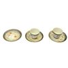 Image 1 : 5 Fine China Tea Cups & Saucers With Embossed Chinese Dragons