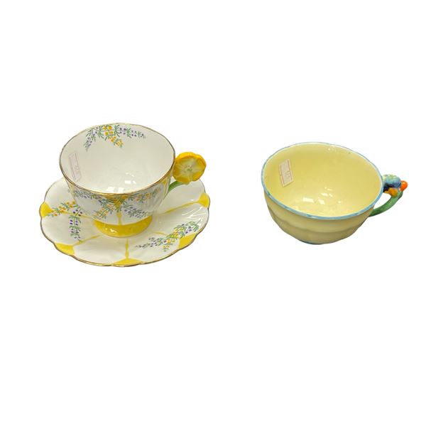 Aynsley Tea Cup & Saucer With Staffordshire Cup