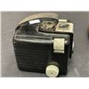 Image 3 : Vintage Rotating Wooden Pipe Stand & Brownie Hawkeye Camera