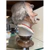 Image 2 : Vintage Capodimonte Bust Of Man Smoking Cigar