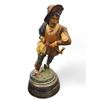 Image 1 : Metal Sculpture Of Maraddeors On Wood Base