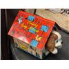 Image 2 : Vintage Battery Operated Tin Litho Tricky Doghouse