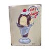 Image 1 : Hot Fudge Sundae Metal Sign