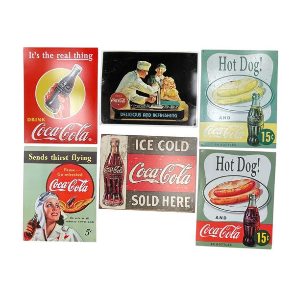 5 Reproduction Metal Advertising Signs