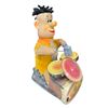 Image 2 : Vintage Battery Operated Tin Litho Drumming Fred Flintstone
