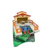 Image 1 : Vintage Tin Litho Battery Operated Cabe Car Station