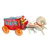 Image 1 : Vintage Tin Litho Battery Operated Overland Stage Coach