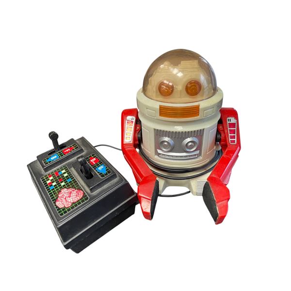 Vintage Battery Operated Robot With Controller