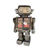 Image 1 : Vintage Tin Litho And Plastic Battery Operated Robot