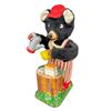 Image 1 : Vintage Tin Litho Battery Operated Sandwich Making Coffee Pouring Bear