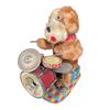 Image 1 : Vintage Tin Litho Battery Operated Drumming Dog