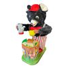 Image 1 : Vintage Tin Litho Battery Operated Sandwich Making Coffee Pouring Bear