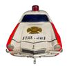 Image 3 : Vintage Tin Litho Battery Operated Tayo Fire Chief Car