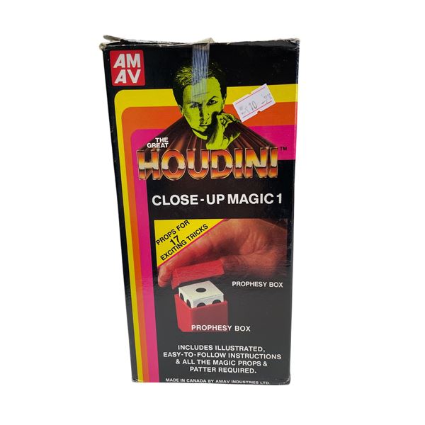 Vintage Amav Houdini Close Up Magic, In Original Box
