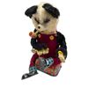 Image 1 : Vintage Tin Litho Battery Operated Pipe Smoking Shoe Polishing Bear