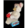 Image 2 : Vintage Battery Operated Tin Litho Rotary Phone Bear