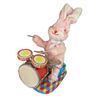 Image 1 : Vintage Tin Litho Battery Operated Drumming Bunny