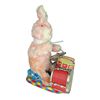 Image 2 : Vintage Tin Litho Battery Operated Drumming Bunny