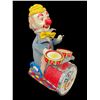 Image 2 : Vintage Tin Litho Battery Operated Drumming Clown