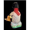 Image 4 : Vintage Tin Litho Battery Operated Accordion Clown With Cymbal Monkey