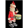 Image 1 : Vintage Tin Litho Battery Operated Drumming Santa Claus