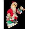 Image 1 : Vintage Tin Litho Battery Operated Santa Claus