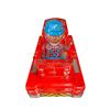 Image 3 : Vintage Tin Litho Battery Operated Tractor Toy