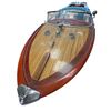 Image 3 : Large Vintage Model Speed Boat