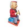 Image 2 : Vintage Battery Operated Tin Litho Cigar Smoking Man
