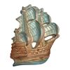 Image 2 : 3 Ceramic Wall Hanging Ships, By Miller Studio 1964