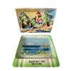 Image 1 : Glacier Nat'L Park Montana Ashtray & Porcelain 3D Wall Hanging Picture