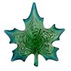 Image 2 : Vintage Art Glass Leaf Bowl