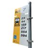 Image 2 : Seattle Transit Bus Stop Pole